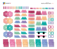 Load image into Gallery viewer, Connetix 202 pieces Pastel Mega Pack
