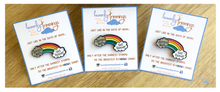 Load image into Gallery viewer, STORMS DON'T LAST FOREVER RAINBOW ENAMEL PIN
