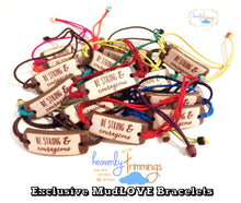 Load image into Gallery viewer, HT EXCLUSIVE “Be Strong and Courageous” mudLOVE bracelets!
