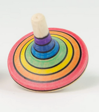 Load image into Gallery viewer, The Mader Small Rallye Spinning Top Rainbow
